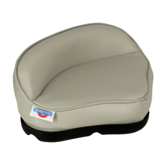 Allpa Plug-In Pro Stand-Up Seat Of Grey Vinyl With Plastic Base