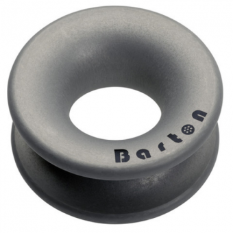 Barton 60449 – High Load Low Friction Eye 6mm, Hard Anodised Aluminium, Bore 6mm, Max Rope 3mm