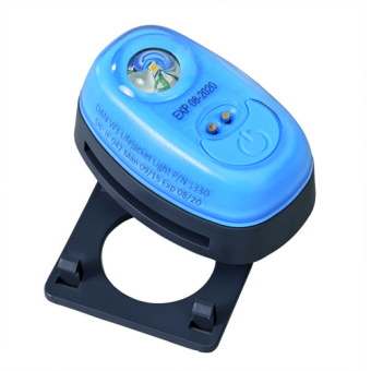 Plastimo 60833 - W3 automatic LED flashlight with clip