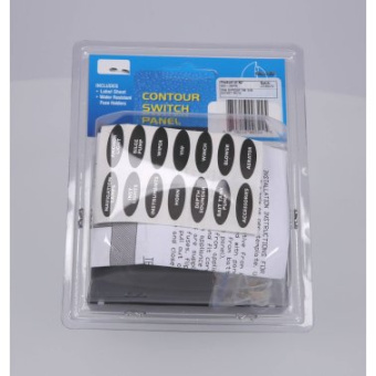 BEP Black Waterproof Panel 3 Switches with Socket