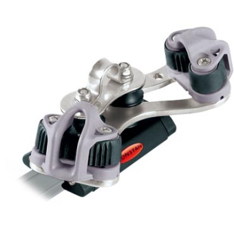 Ronstan RC11921 Series 19 Traveller Car, 4 Control Sheaves with Cleat