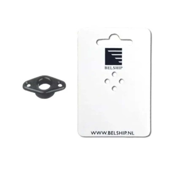Holt HA339 - Black Plastic Through Deck Bush With Flange 15mm Blister
