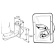 Recessed Case For Fuel/Water Deck Filler For Boat 180x135x75mm - White