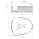 Nuova Rade 74307 - Compact Electric Horn, White, 12V 1.5A