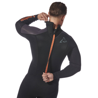 Plastimo P203673 - Essential 3/2mm Wetsuit Men's Black/Solar Size XXL