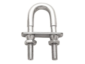U-Bolt with Safety Nut 316 Stainless Steel 