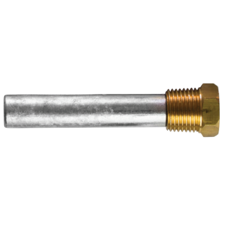 Tecnoseal AA301671 Reintjes A292 Zinc Pencil Anode Ø14x83 mm with 3/8" BSPP Brass Plug