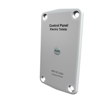 Johnson Pump 81-47520-01 - Single-Button Control Panel for Standard Electric Toilets