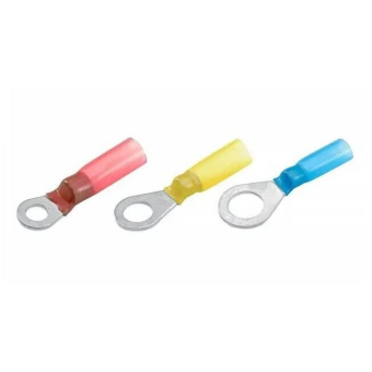 Plastimo P204616 - Heatshrink Insulated Ring Terminal Blue Ø6mm For Cable 1,5-2,5 mm²
