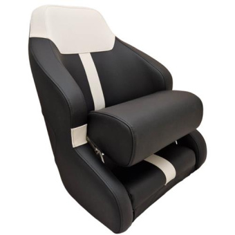 Hollex Helm Seat New Moon Black/White