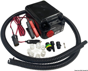 Scoprega Bravo GE 10-10 12V Electric Air Pump​ - Osculati 66.447.13