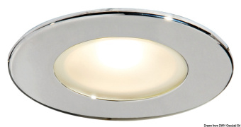 Osculati 13.447.22 - Atria II LED Recess Ceiling Light Mirror-Polished IP65