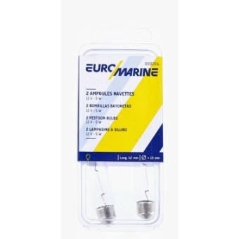 Euromarine Festoon 10 X 42 - 12V - 5W - Set Of 2