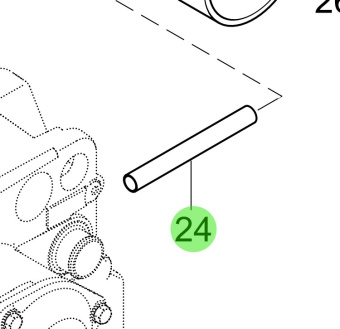 Steyr 2178702-5 - Spacer Tube Ring Spacer for MO236K42, MO196K35, MO166M28, MO236K43, MO166K28 Engines
