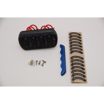 BEP CG2-4W-F - CG2-4W-F - Control panel DC Contour Generation II, 4xOn/Off