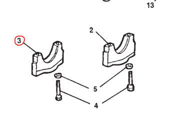 Northern Lights R132186 - Bearing Cap (Thrust)