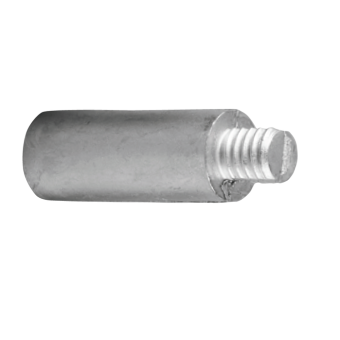 Tecnoseal 832989 Volvo Penta TAMD 200-250-270 Pencil Anode Ø15.5 x 40 mm with Optional Brass Plug