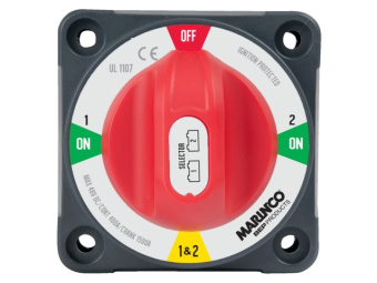 BEP 771-S - Battery Switch 1/2/Both/Off 12V - 48V