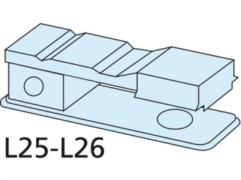 Ultraflex 31906D - L25 Clevis 10-32 UNF with 6mm Jaw V/C2 Cable