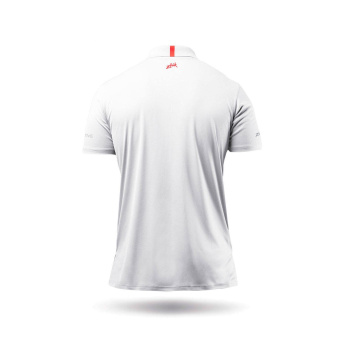 Plastimo 70258 - Men's UVActive Zip Sports Polo White Size S