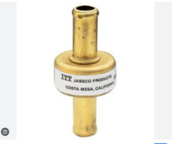 Jabsco 34344-0000 - High Pressure Check Valve Up to 100 Psi