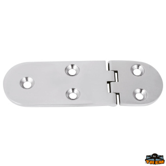 Trem M3540226 - AISI 316 Stainless Steel Hinges Thickness 4 mm - 126x40 mm Reversed Model