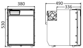 Osculati 50.960.00 - Fridge 50L