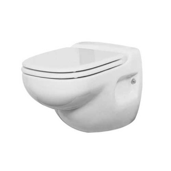 Vetus HATO224B - HATO Toilet, Wall Mounted, 24V