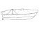 Nuova Rade 43214 - Boat Cover Support Aluminum Telescopic 125.5 - 202 cm