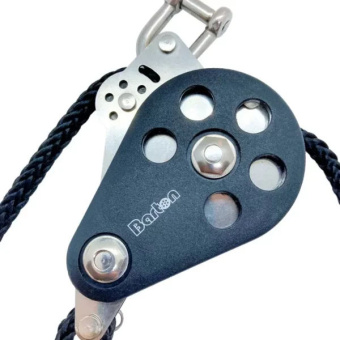 Barton N09411 – SkyLock 400 Block 40mm, Auto Cam & Becket, Self-Locking, Max Rope 5mm