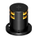 Lopolight 301-119S-ST-PRO-I - Navigation Light 3NM 225° Yellow, Double, 1Hz Fl, Ex Zone 1, Ice-Class
