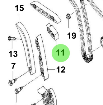Bukh 24356-3A000 - Nut Screw Cap for S270J Engines