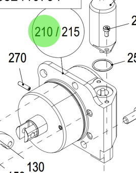 Steyr Z026135-0 - Injection Timing Device Assembly for SE Series Engines