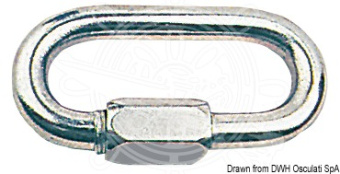 Osculati AISI 316 Screw Link Snap Hooks