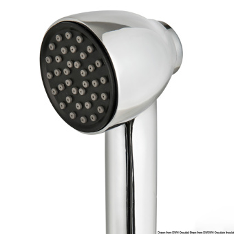 Osculati 15.325.00 - Elissa Deck Shower Keji II Mixer PVC Hose 2.5m