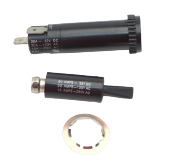 Jabsco 18753-0180 - Search Light On Off Switch Kit for 61050-0012 and 60020 Series