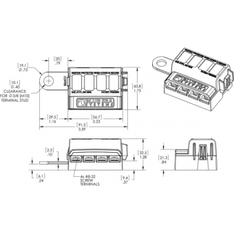 Blue Sea Fuse Block ST Blade Kit