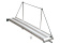 Foldable Boat Gangway 2000x330 mm Aluminum