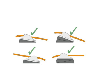 Clamcleat CL802/R - Tapered Pad for CL204, CL222 and CL222AN