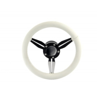 Vetus SWALB30 - Steering Wheel Albus, Leather White, D=300mm