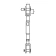 STA-LOK G31-516 Guard Rail Adjuster Fork & Fork 5/16" UNF 316 Stainless Steel STA-LOK G31-516 Guard Rail Adjuster Fork & Fork 5/16" UNF 316 Stainless Steel