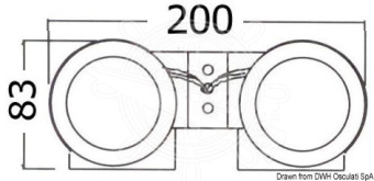 Osculati 21.451.52 - Compact Diaphragm Horn