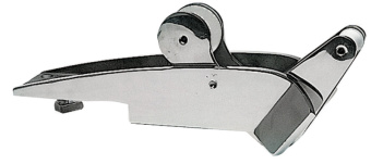 Osculati AISI 316 Stainless Steel See-Saw Bow Roller with Anchor Locker Kit – For CQR, Bruce®, Danforth, Trefoil® & Delta Anchors