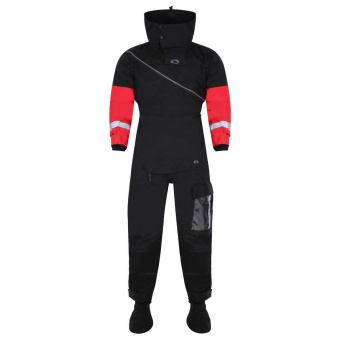 Plastimo P027170 - Max-B 2.0 F/E Drysuit Black/Red Size MB