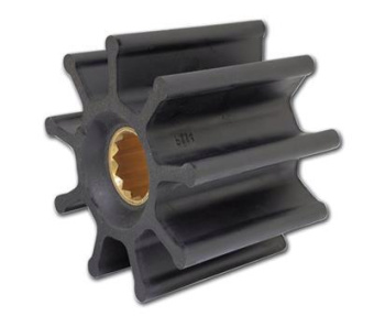 Jabsco 14609-0001B - Impeller B32xH12 Shaft 8 Flat Single 6-Blade