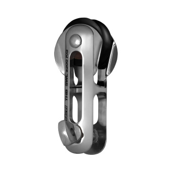 Antal H040 - Stainless Steel 'Nitronic 50' Twin Halyard Block, Line Ø12-14mm, Swl 3500kg