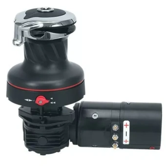 Harken 40RWA24H - Electric Self-Tailing Rewind™ Radial Aluminum Winch Reverse Speed, 24V 40.2ST Black