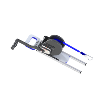 Hurley H3O+ Davit w/Manual Winch Black
