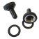 Euromarine Rubber Cap For Switch - Black - Set Of 2