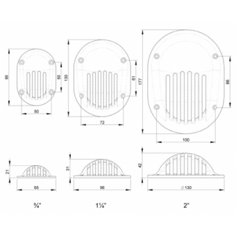 TruDesign Nylon Scoop 1"1/4